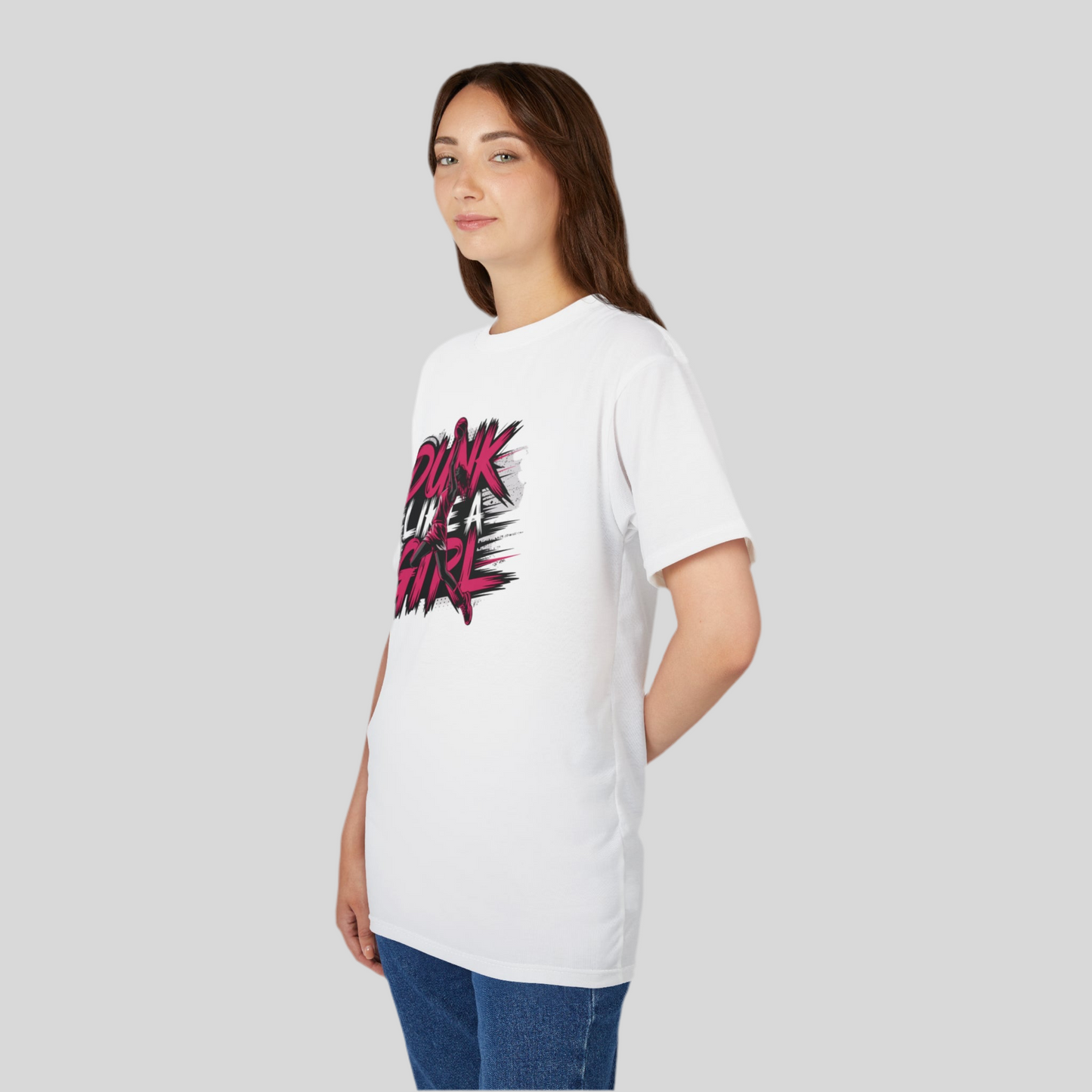 Dunk Like a Girl – LMX Women’s Basketball Tee