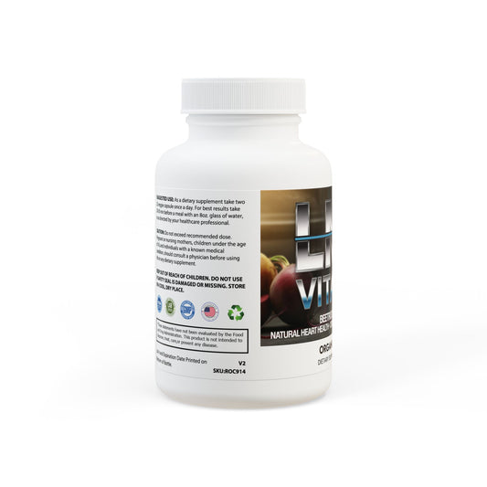 LMX Vitality Beetroot Supplement (60 Capsules) – Natural Heart & Endurance Support