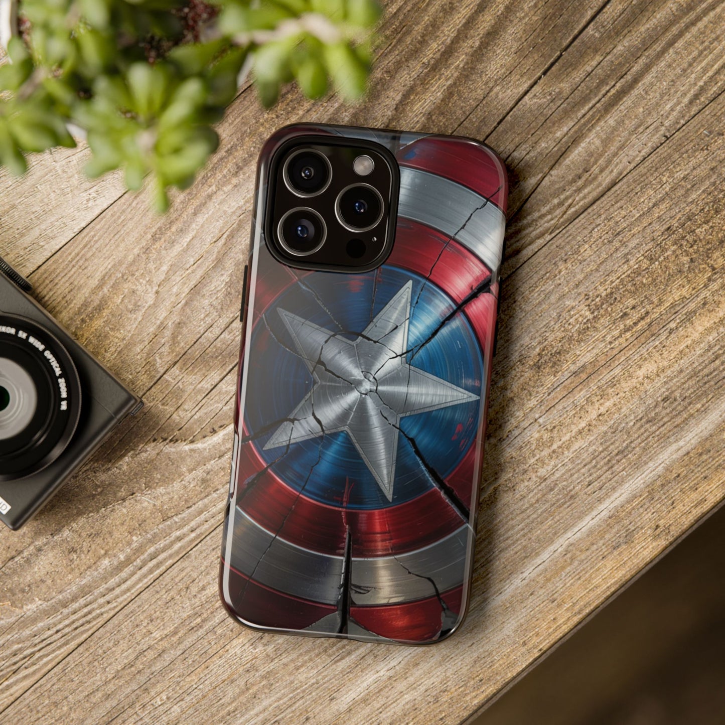 Captain America Shield Phone Case – Tough & Durable
