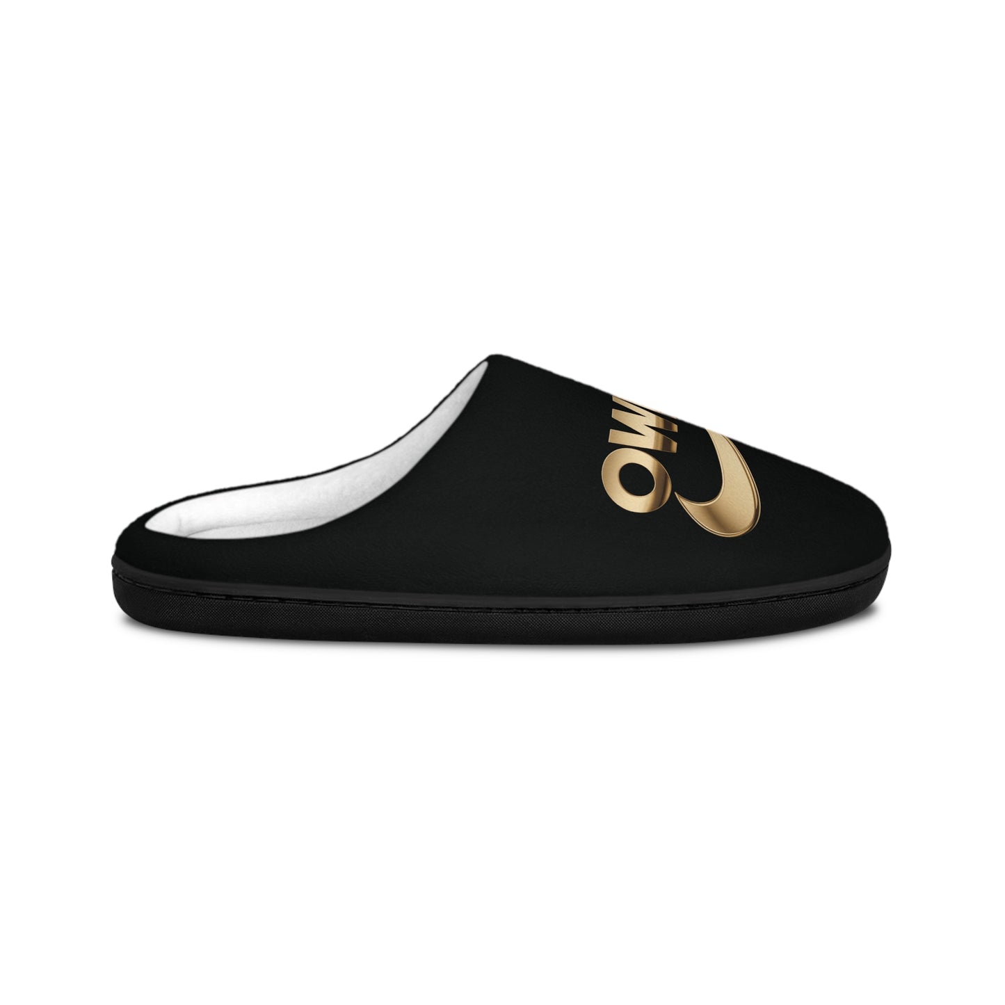 Men’s Indoor Slippers – Cozy Luxe Slippers with ‘Own It’ Design