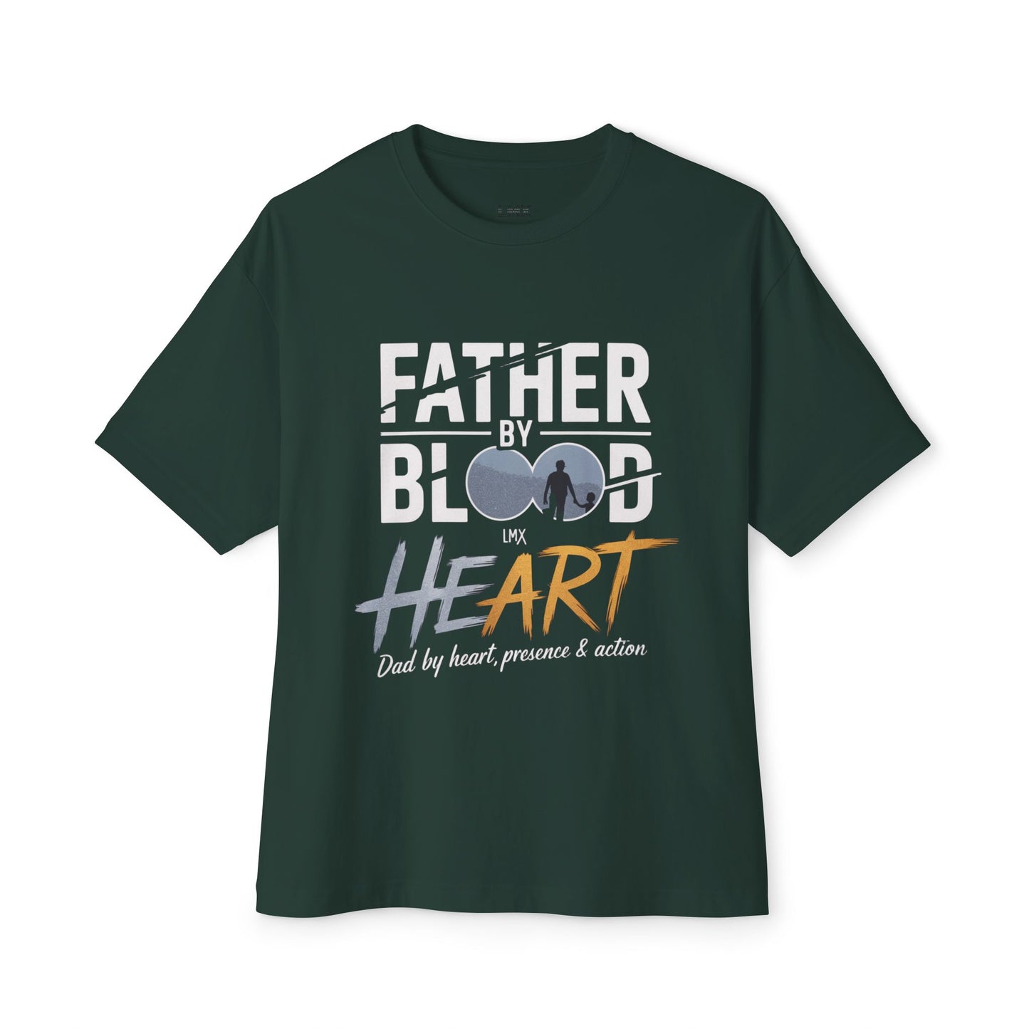 Father by Blood, Dad by Heart Graphic T-Shirt (Inspired by Lawrence Michael Jr.)
