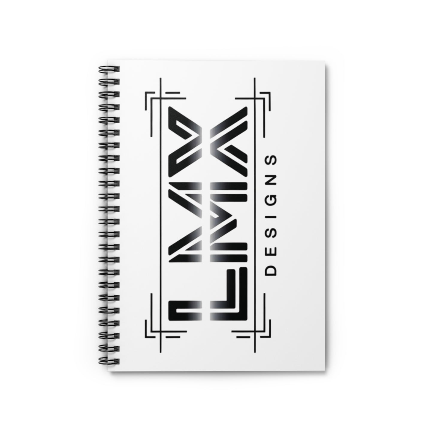 LMX Designs- Logo Spiral Notebook - Ruled Line