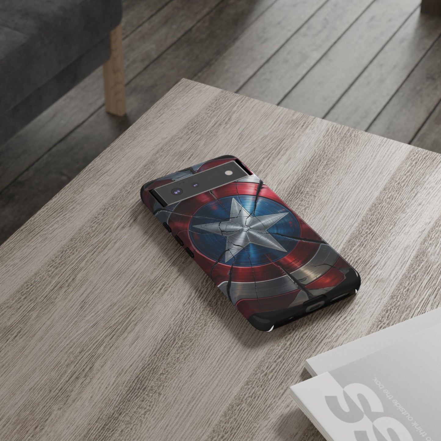 Captain America Shield Phone Case – Tough & Durable