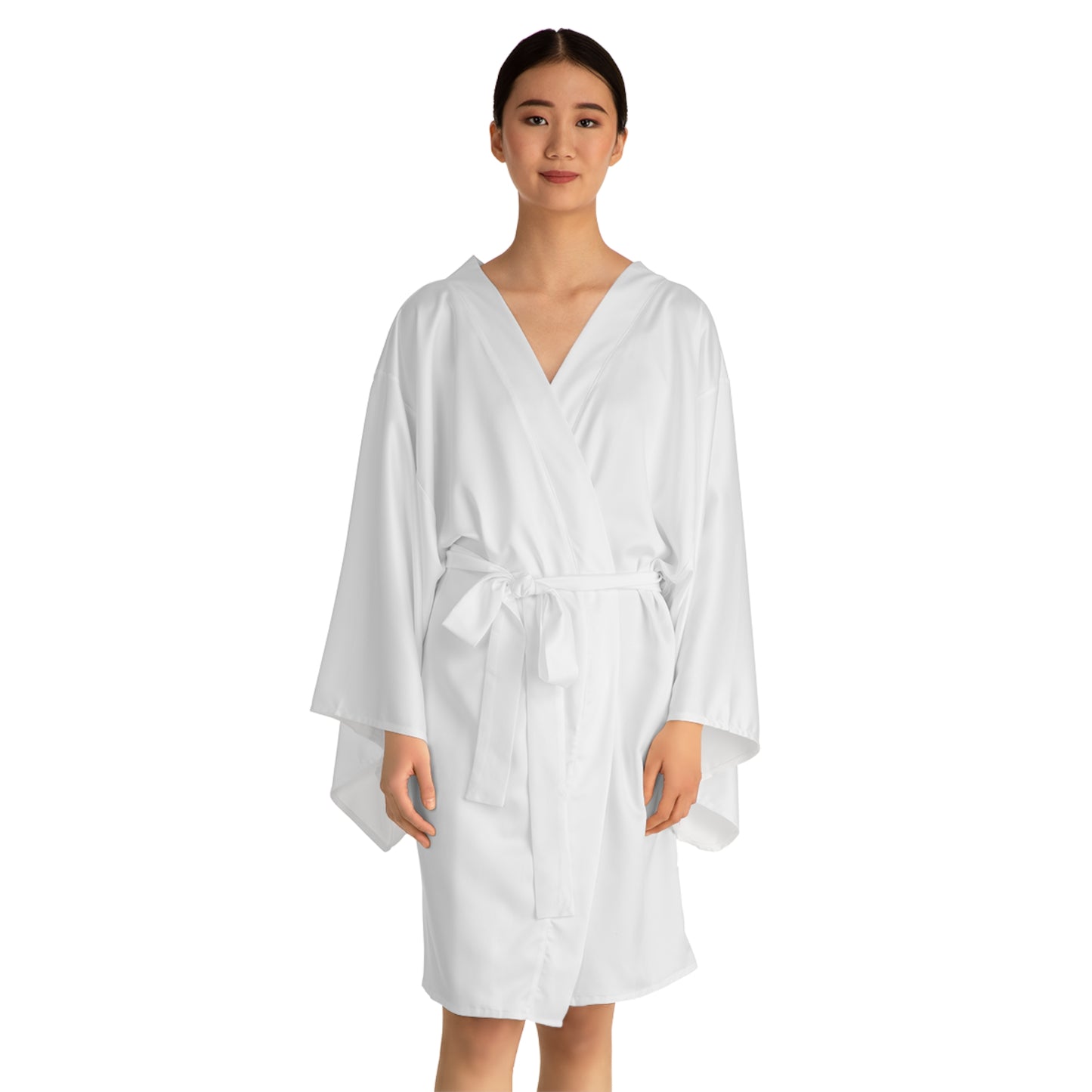 Bratty Wife Long Sleeve Kimono Flirty Robe -