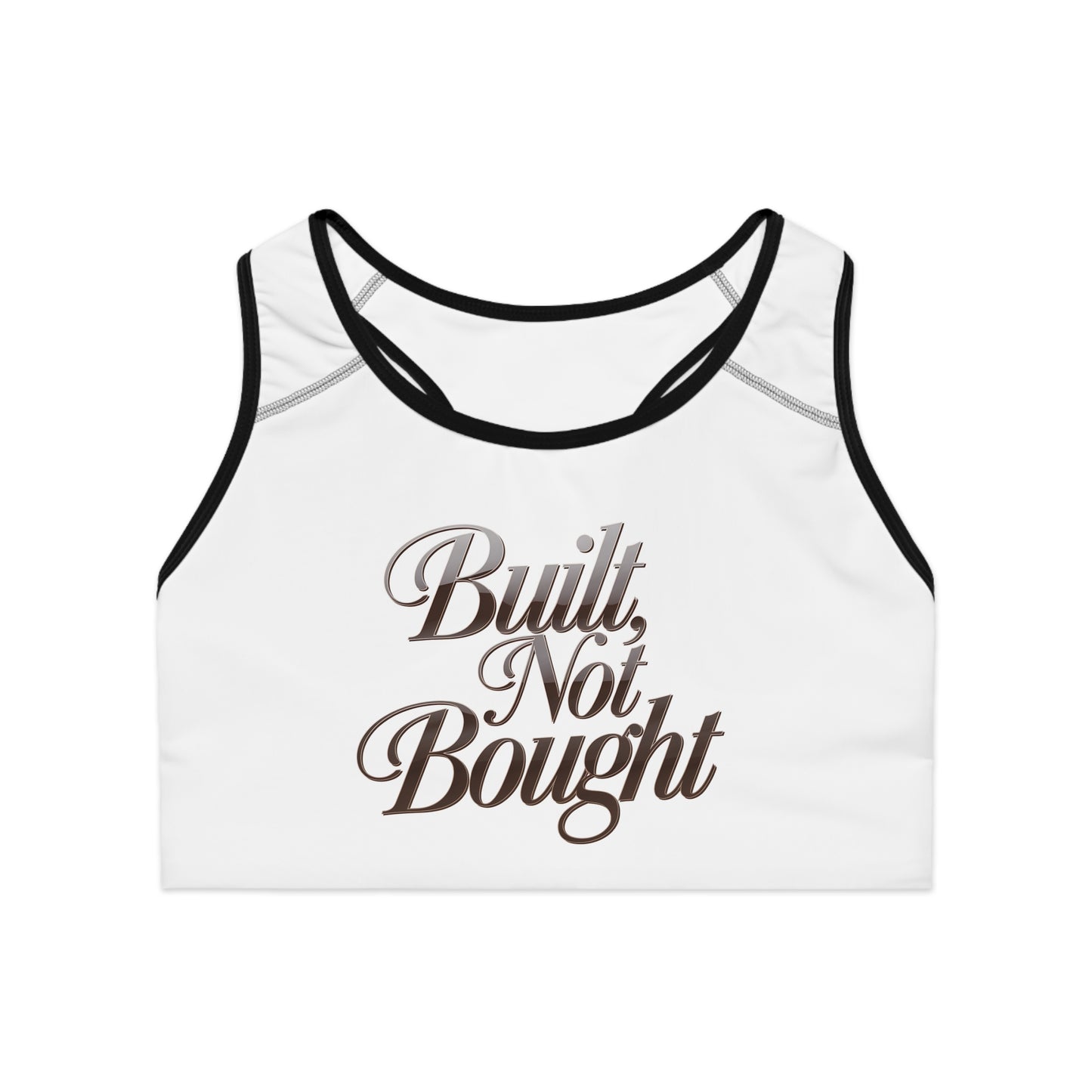 LMX designs- Built Not Bought Sports Bra