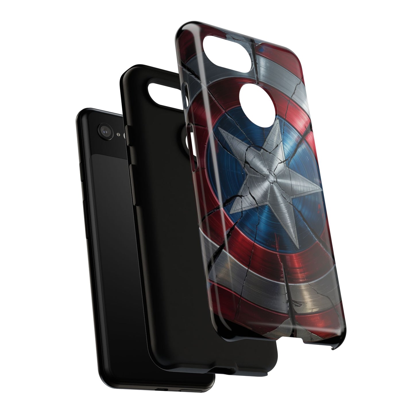 Captain America Shield Phone Case – Tough & Durable