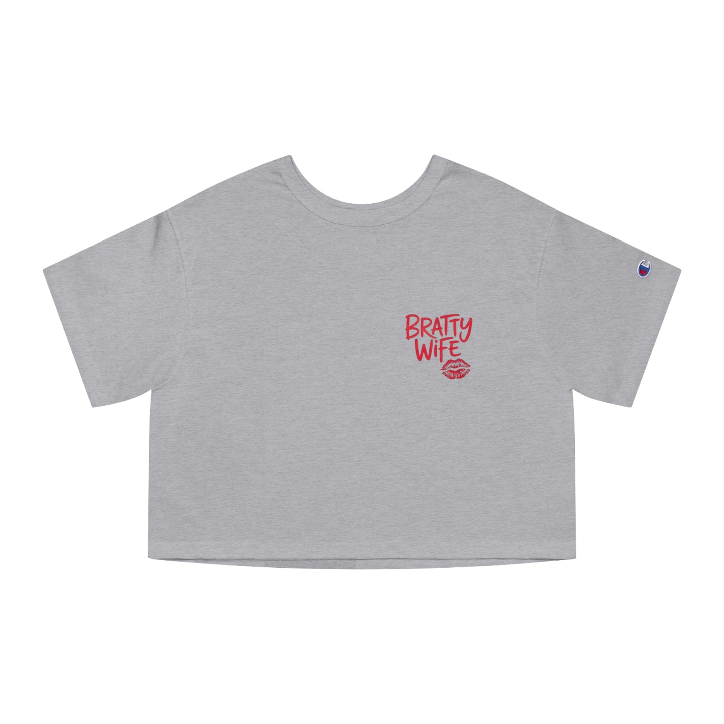 LMX Designs – Bratty Wife Cropped T-Shirt