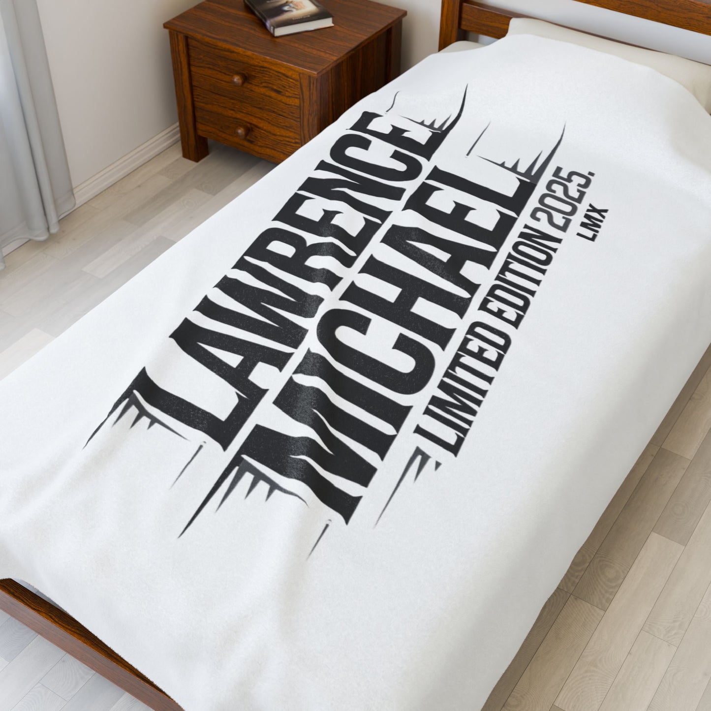 Plush Blanket - LMX Lawrence Michael Limited Edition Design