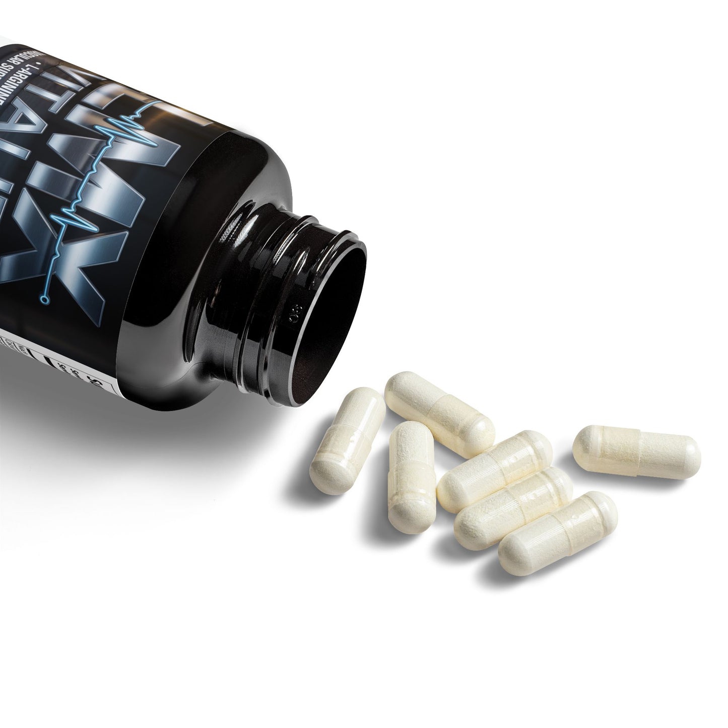 LMX Vitality L-Arginine Supplement (60 Capsules) – Nitric Oxide Booster for Performance & Heart Health