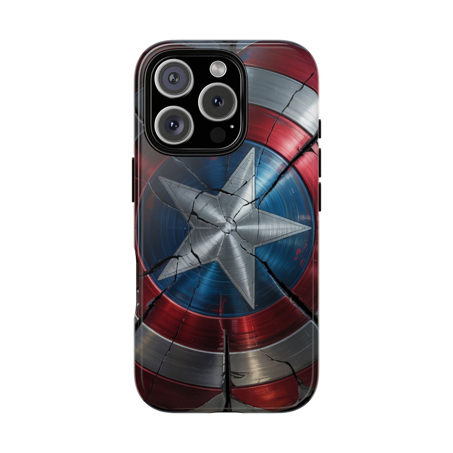 Captain America Shield Phone Case – Tough & Durable
