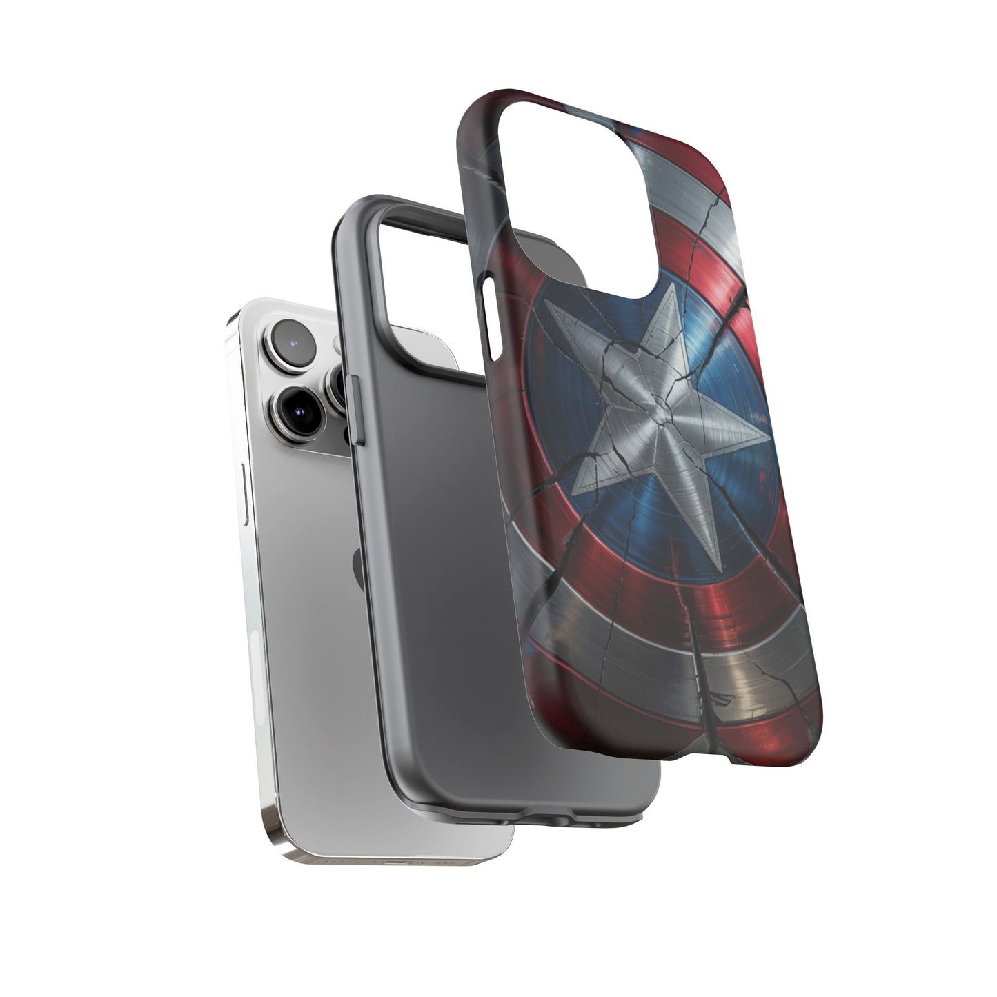 Captain America Shield Phone Case – Tough & Durable