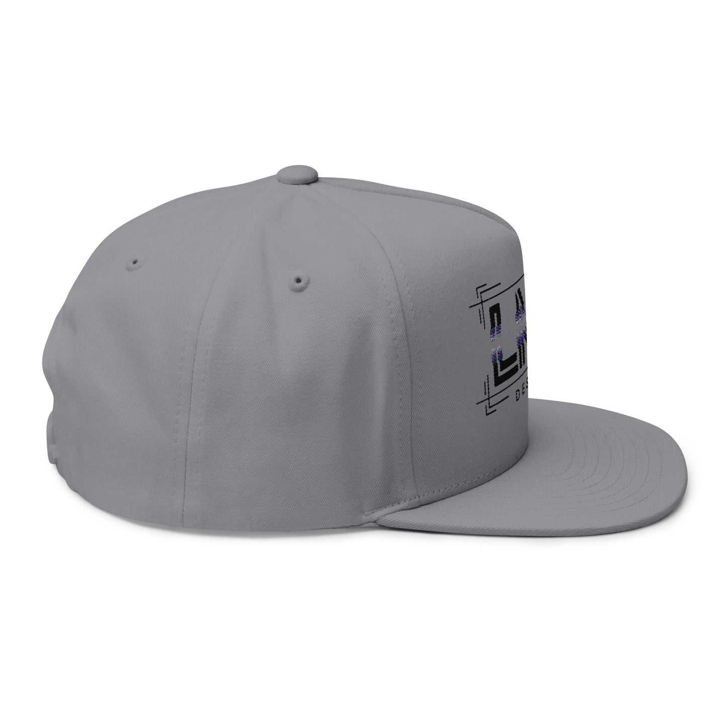 LMX Designs Stylish Flat Bill Cap with LMX Designs Logo | Perfect for Casual Wear & Events