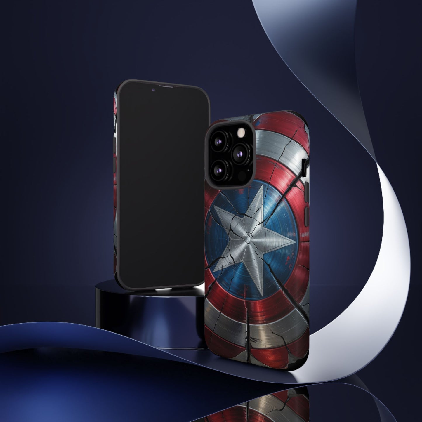 Captain America Shield Phone Case – Tough & Durable