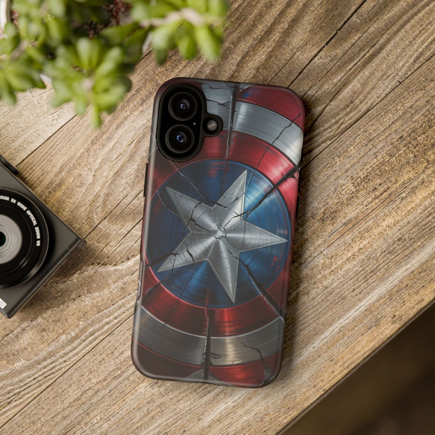 Captain America Shield Phone Case – Tough & Durable