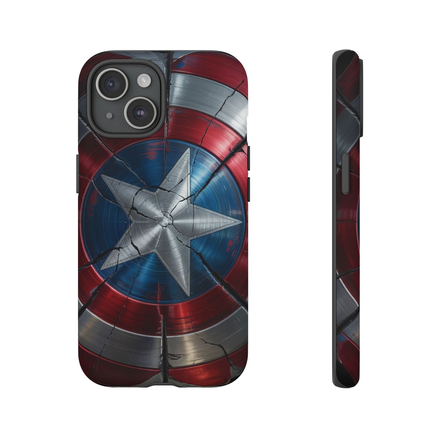 Captain America Shield Phone Case – Tough & Durable