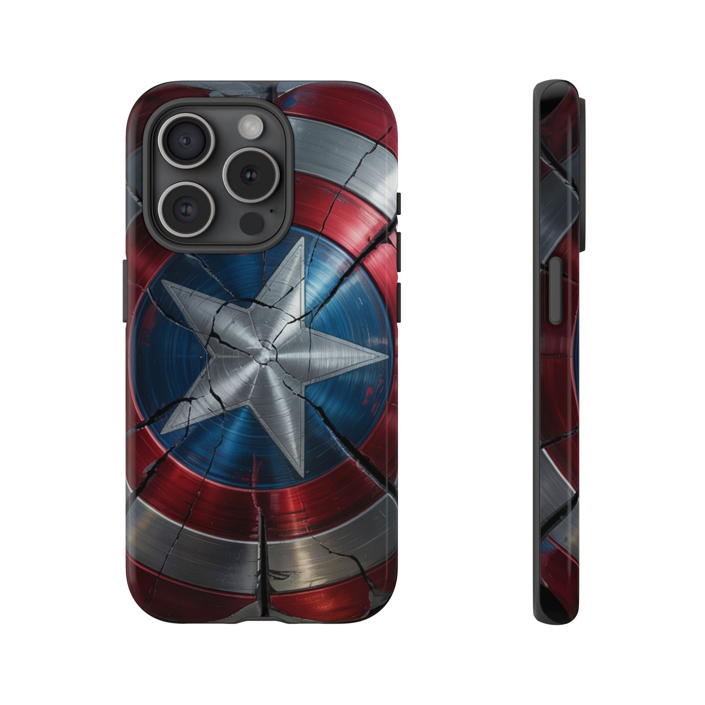 Captain America Shield Phone Case – Tough & Durable