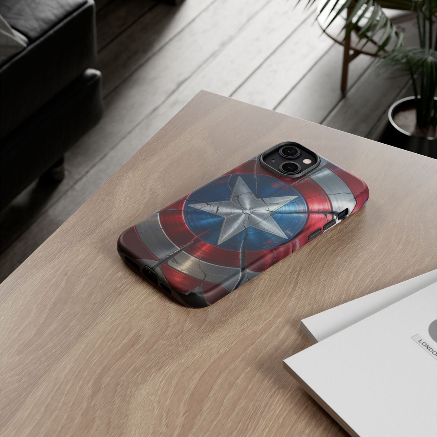 Captain America Shield Phone Case – Tough & Durable