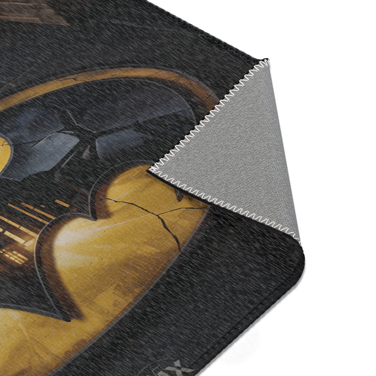 LMX “Dark Emblem” Premium Rug – Gotham Gold Edition