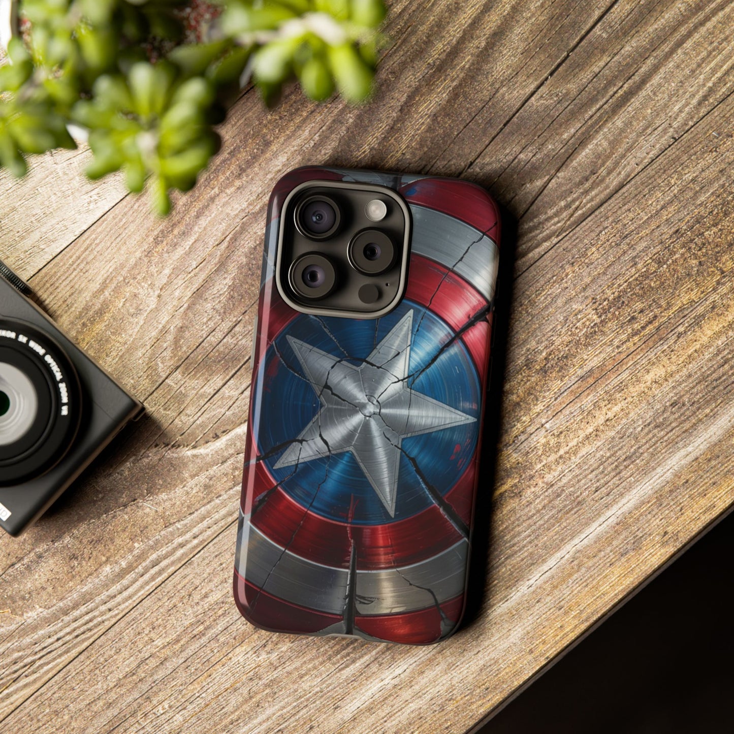 Captain America Shield Phone Case – Tough & Durable