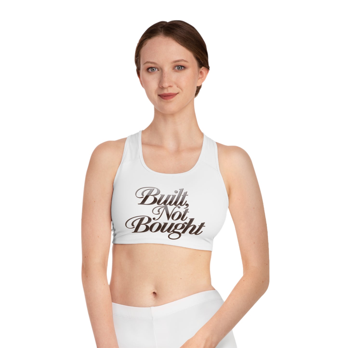 LMX designs- Built Not Bought Sports Bra