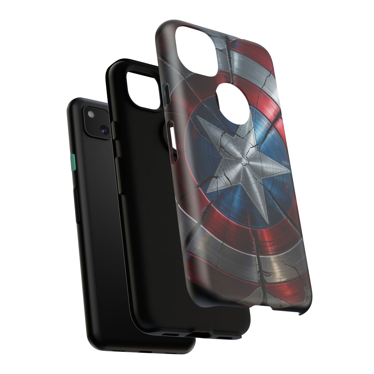 Captain America Shield Phone Case – Tough & Durable