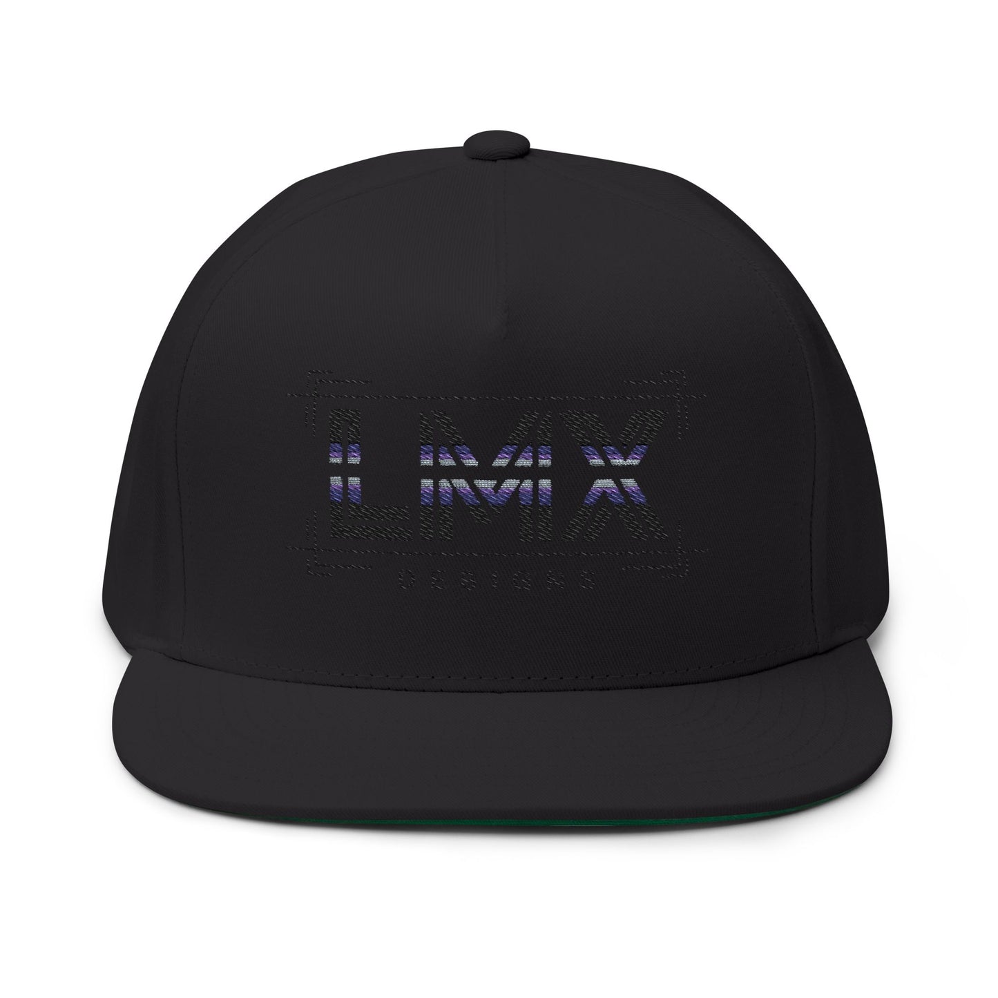 LMX Designs Stylish Flat Bill Cap with LMX Designs Logo | Perfect for Casual Wear & Events