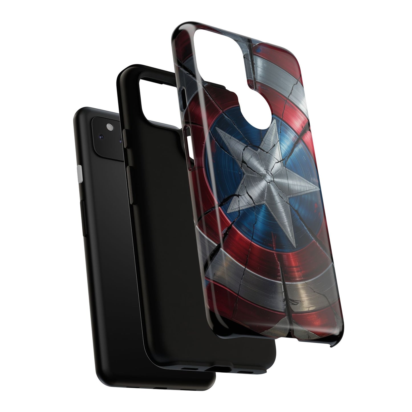 Captain America Shield Phone Case – Tough & Durable