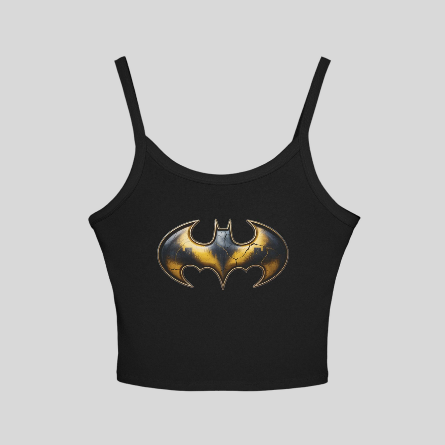 Batman Symbol Women’s Spaghetti Strap Tank Top – LMX Designs