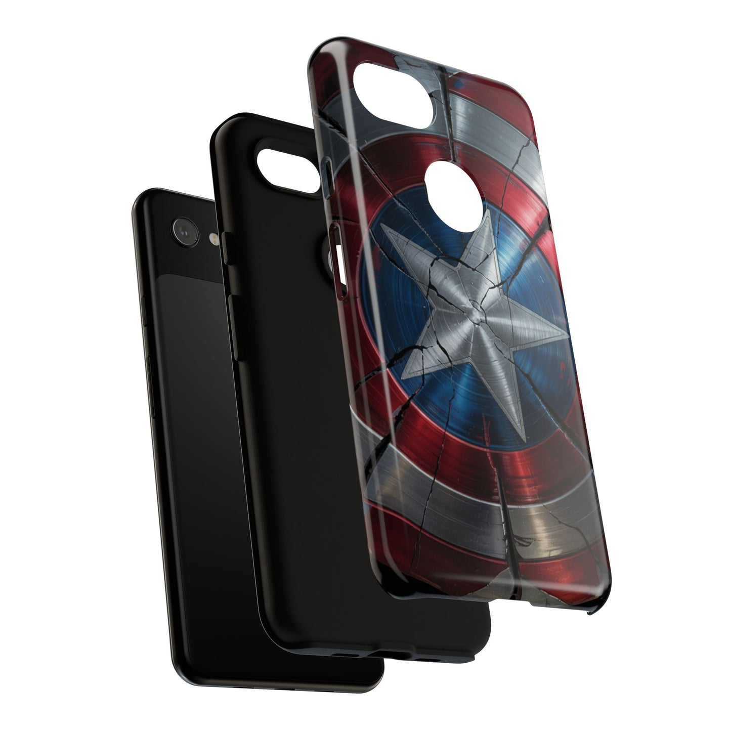 Captain America Shield Phone Case – Tough & Durable