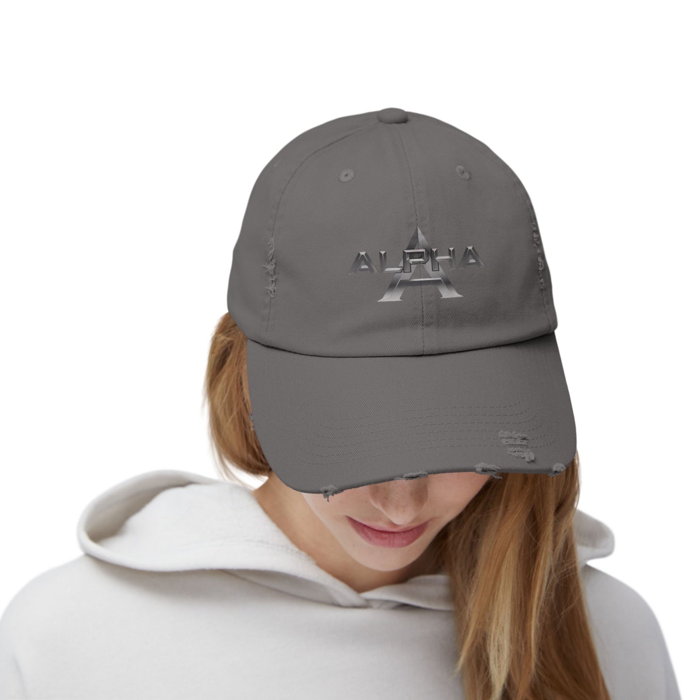 LMX-ALPHA Unisex Distressed Cap