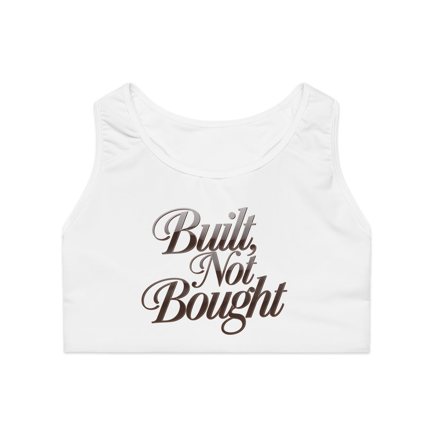 LMX designs- Built Not Bought Sports Bra