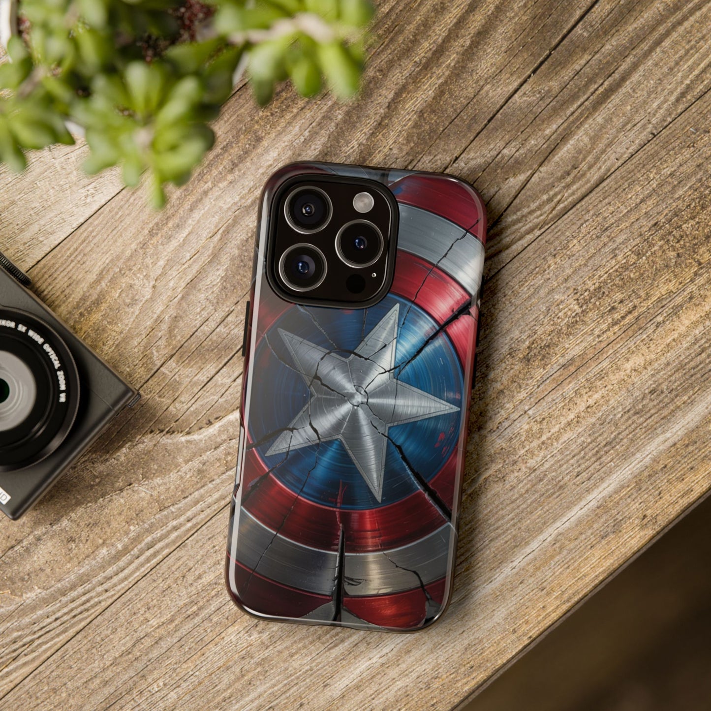 Captain America Shield Phone Case – Tough & Durable