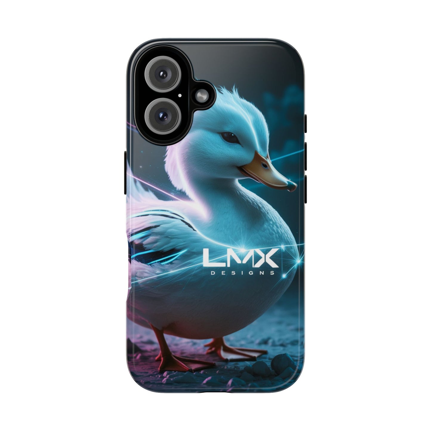LMX Designs- Whimsical Duck Phone Case - Durable & Stylish Tough Cases