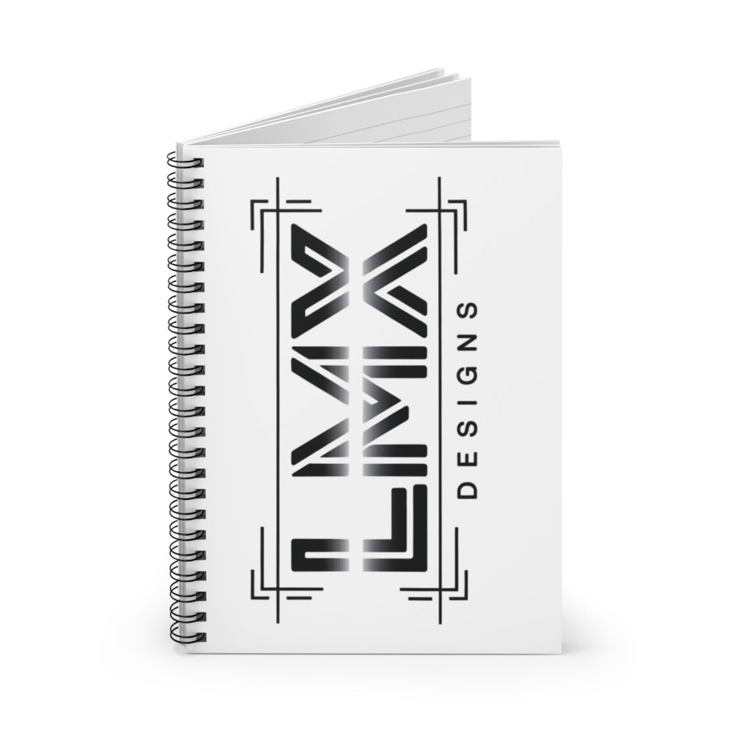 LMX Designs- Logo Spiral Notebook - Ruled Line