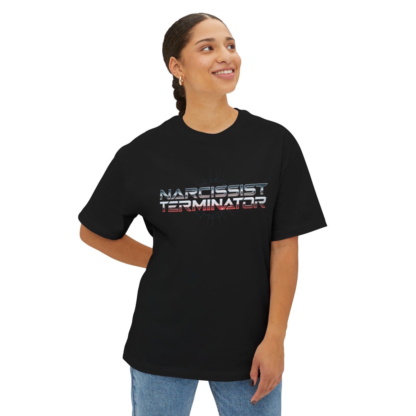 LMX “Narcissist Terminator” Graphic Tee – Black