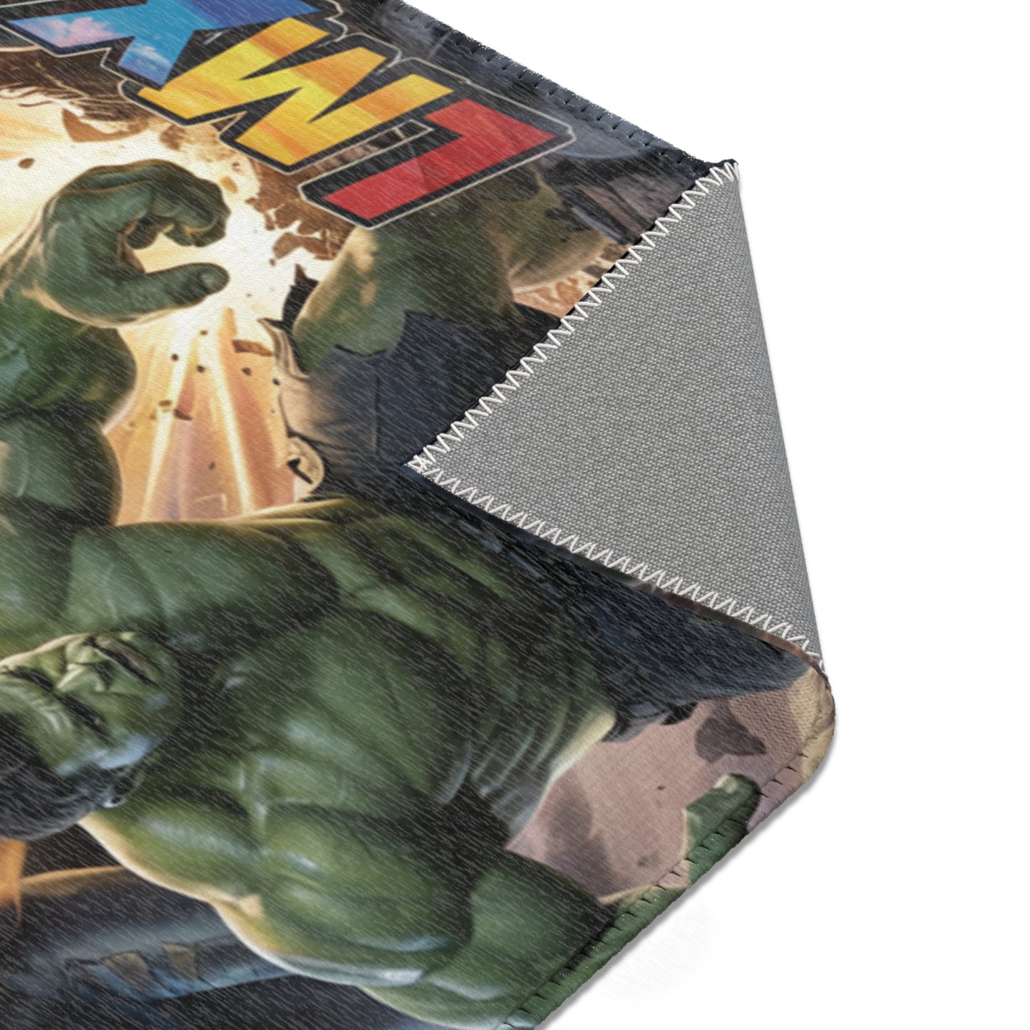 LMX Designs Superhero Legends Iconic Collage Rug