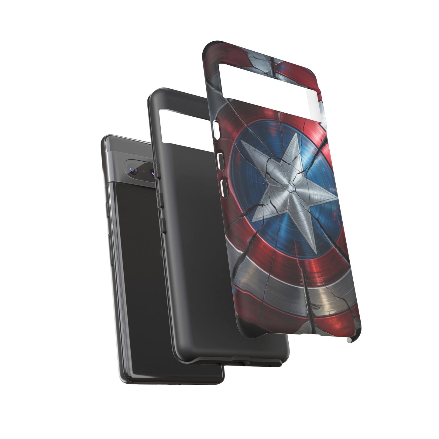 Captain America Shield Phone Case – Tough & Durable