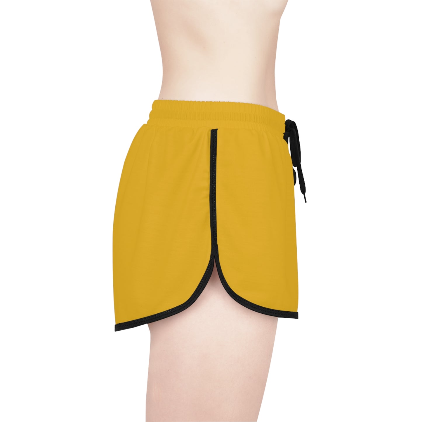 MK-ULTRA LMX Women’s Relaxed Shorts – Yellow | Streetwear Active Lounge