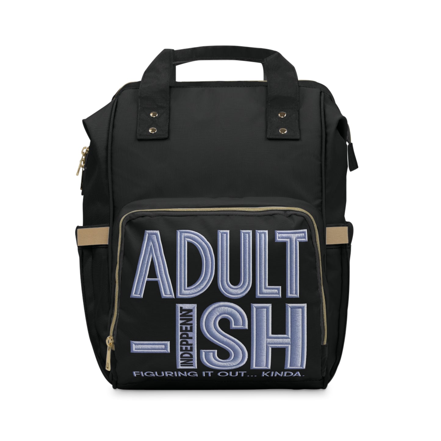 LMX Designs Adult-ish Stylish Multifunctional Diaper Backpack for Modern Parents - Perfect for Travel & Baby Gear