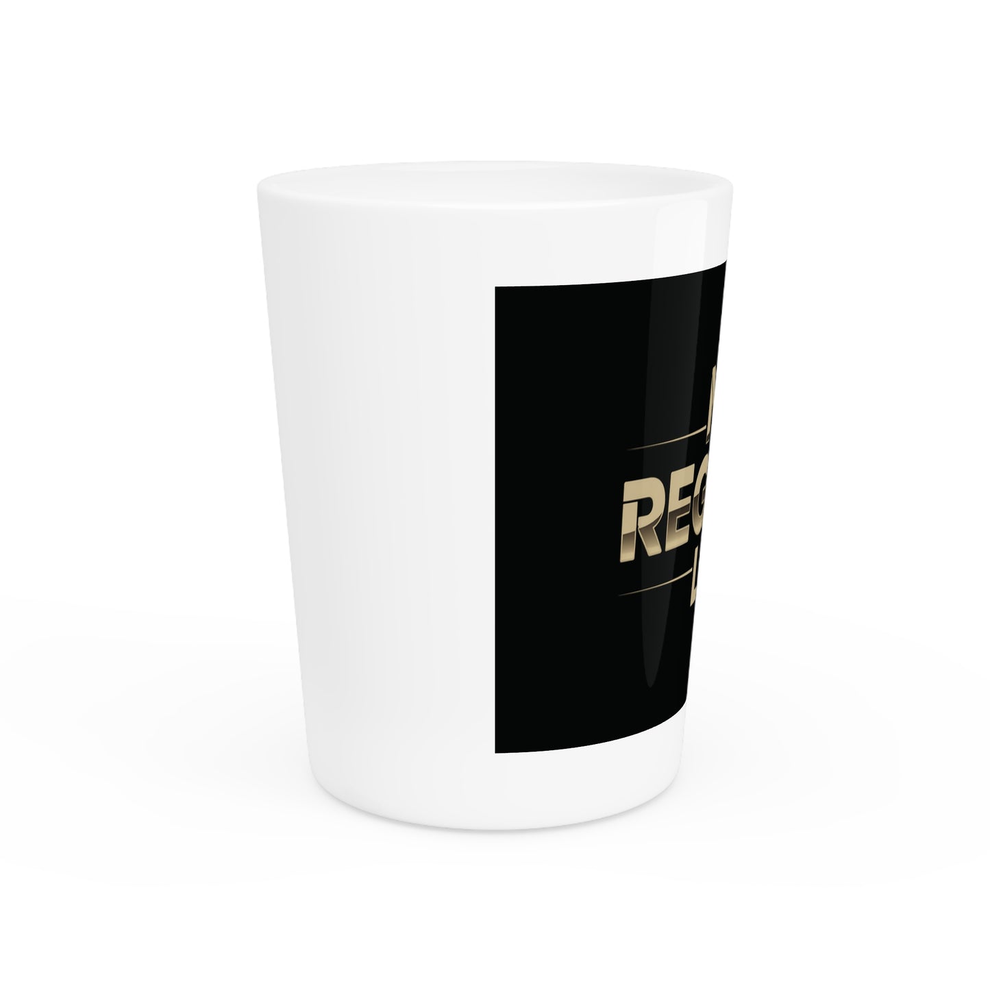 No Regrets Shot Glass – Fun Party Favors for Celebrations LMX Designs
