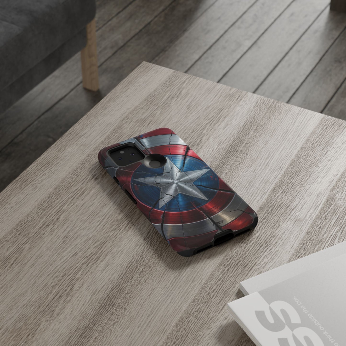 Captain America Shield Phone Case – Tough & Durable