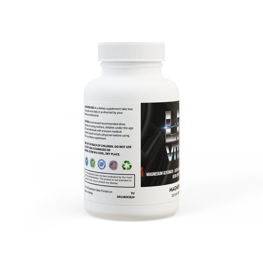 LMX Vitality – Magnesium Glycinate Ultra Absorption for Muscle, Nerve & Sleep Support
