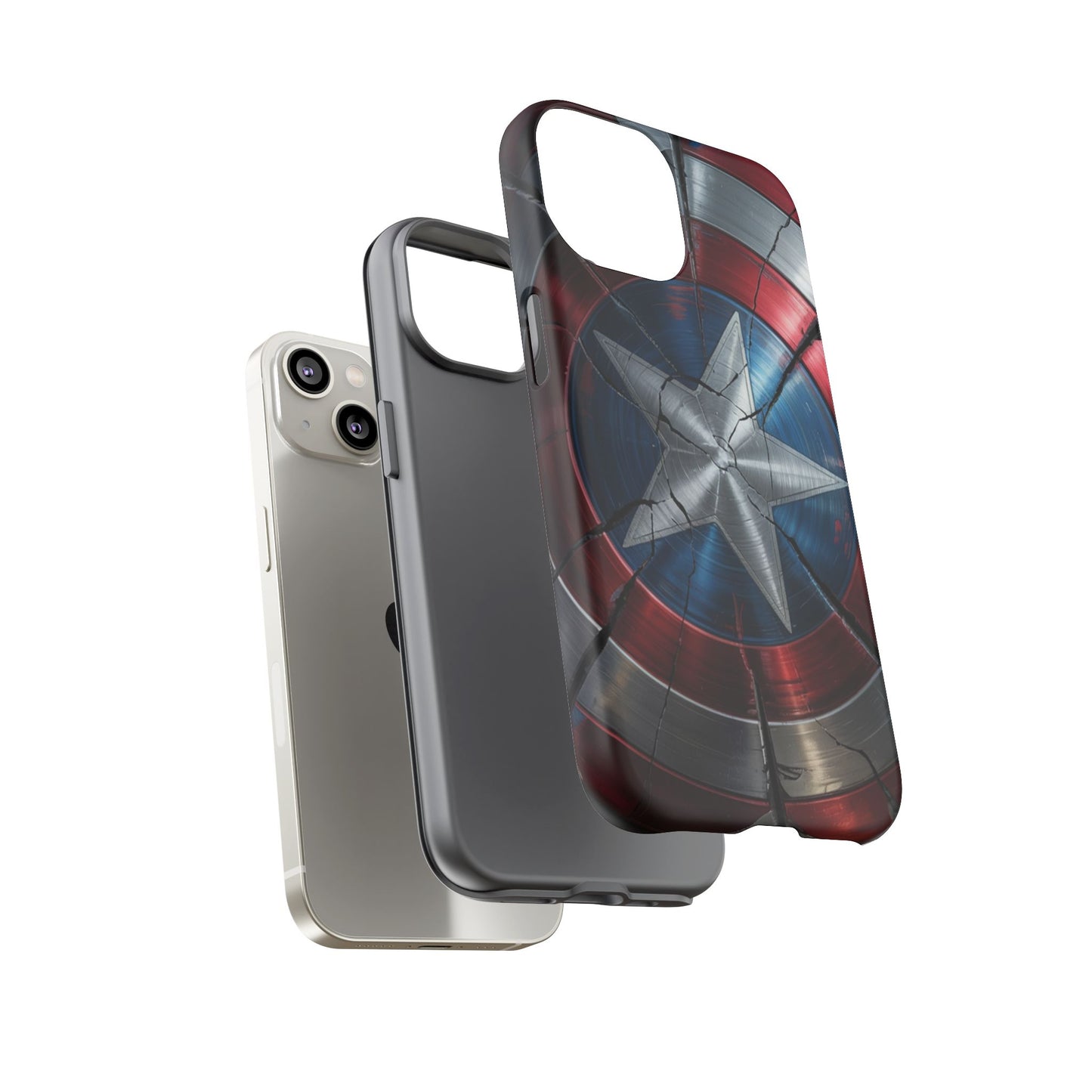 Captain America Shield Phone Case – Tough & Durable