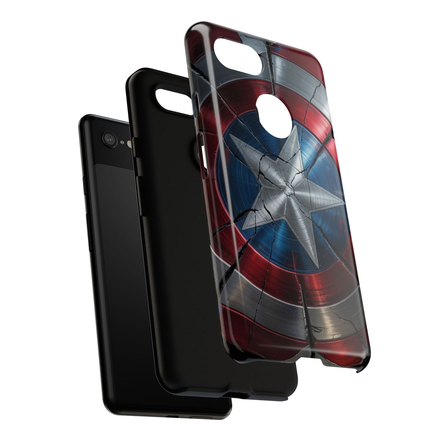 Captain America Shield Phone Case – Tough & Durable