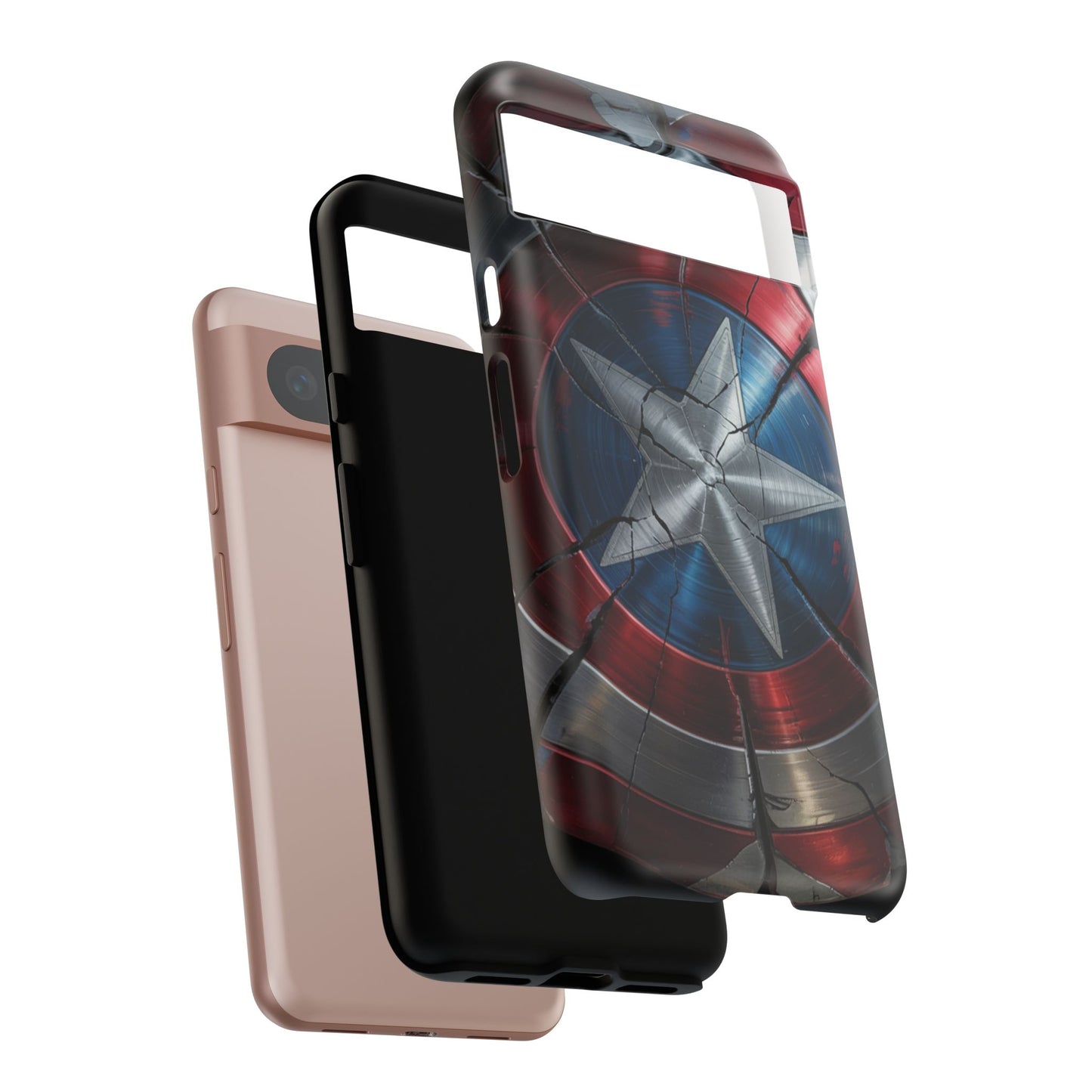 Captain America Shield Phone Case – Tough & Durable