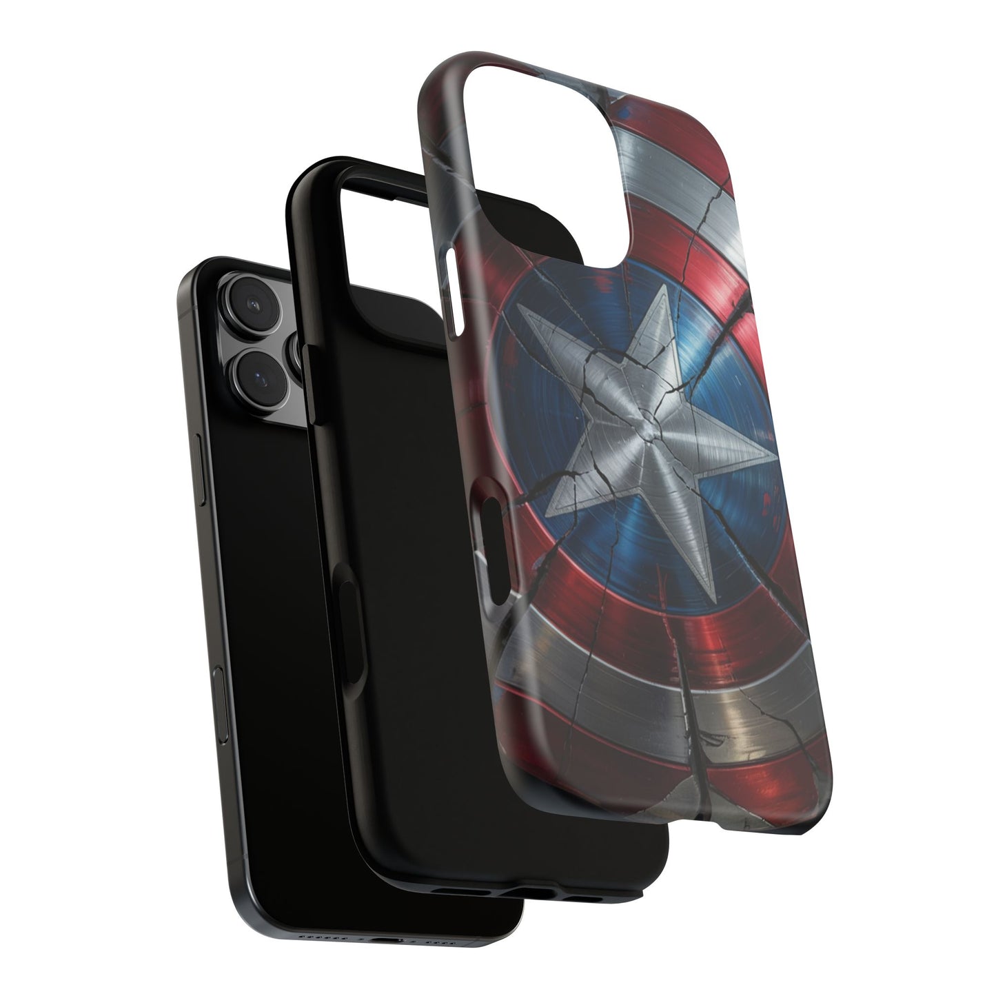 Captain America Shield Phone Case – Tough & Durable