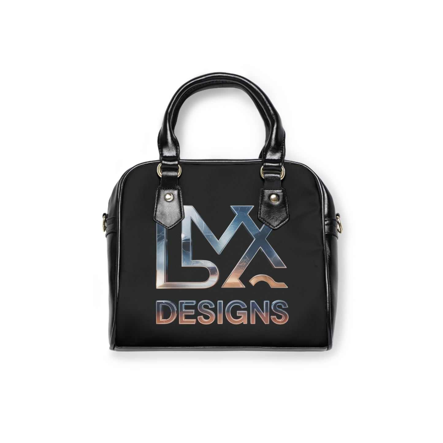 LMX Women’s Shoulder Handbag – Modern Elegance with Artistic Flair