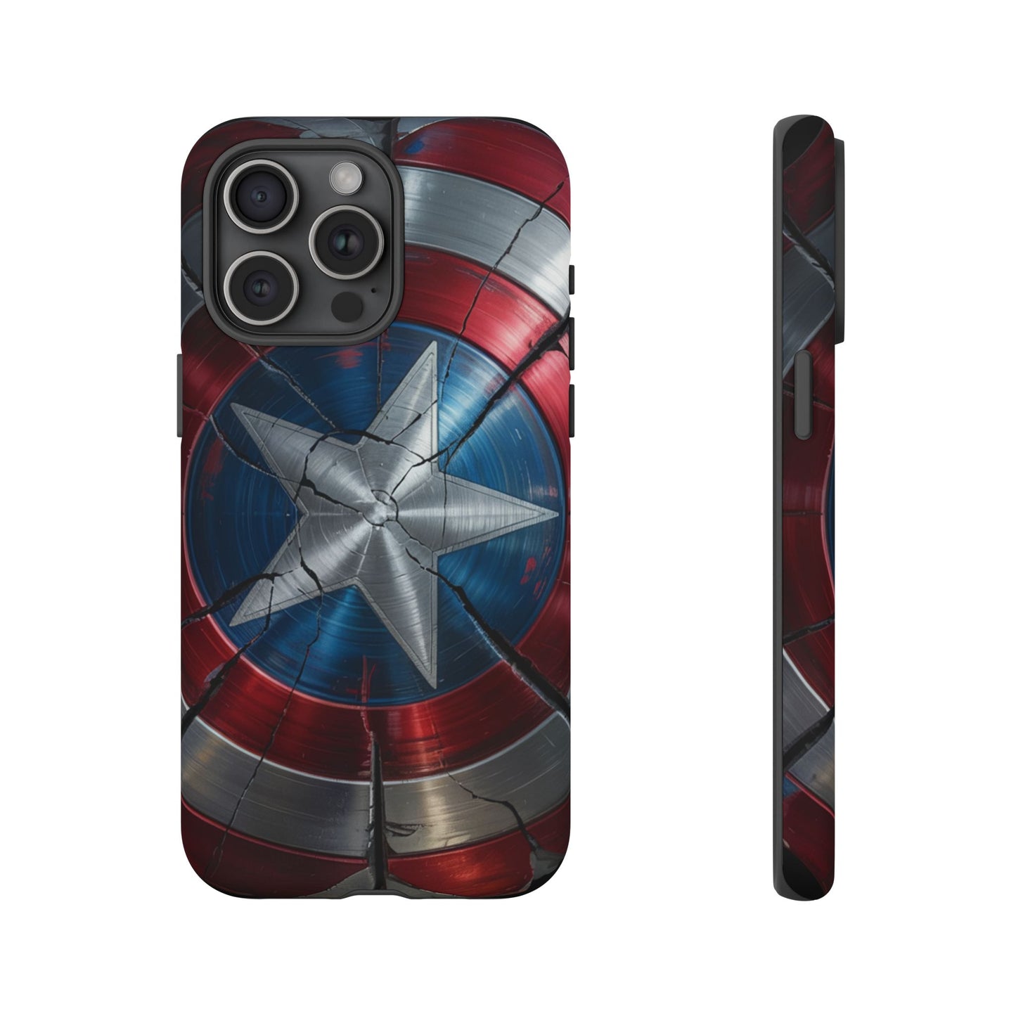 Captain America Shield Phone Case – Tough & Durable