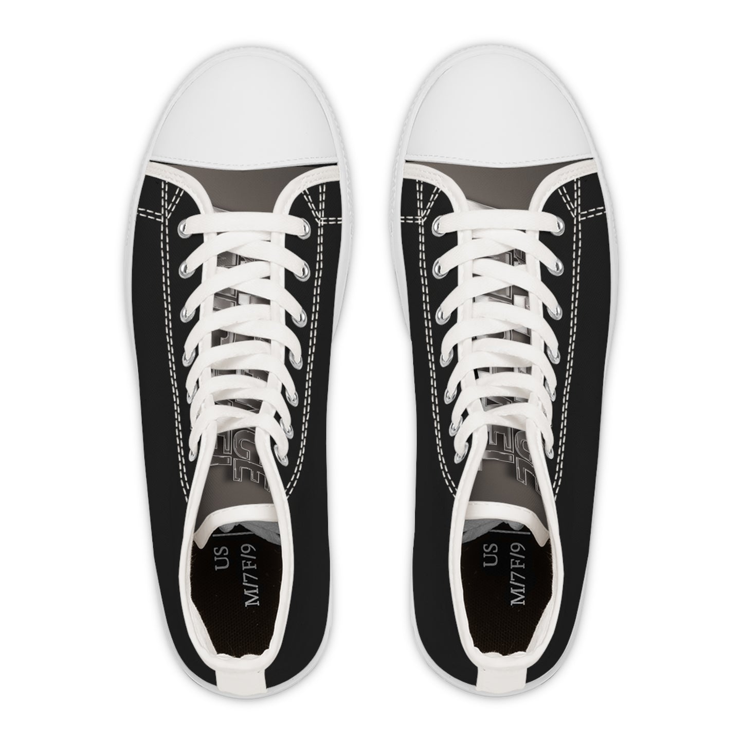 LMX Stylish Women's High Top Sneakers - Trendy Black Design for Everyday Wear