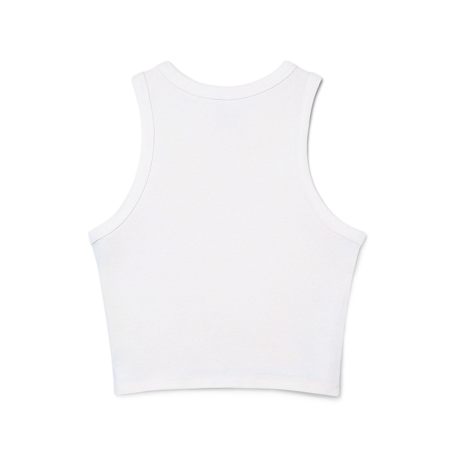 LMX Flirt Racer Tank Top - Women's Micro Rib Crop Top